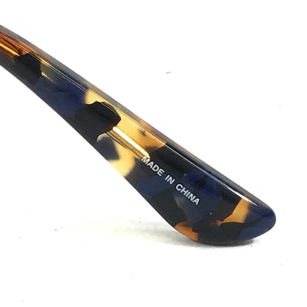 Juicy Couture Eyeglasses Frames JU168 KY2 Blue Gold Square Full Rim 52-17-135
